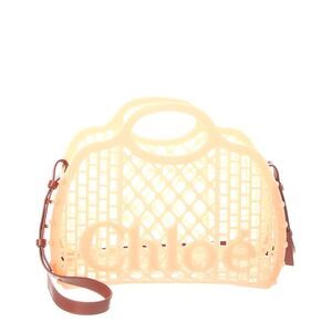 Chloé Cage Tote, Orange